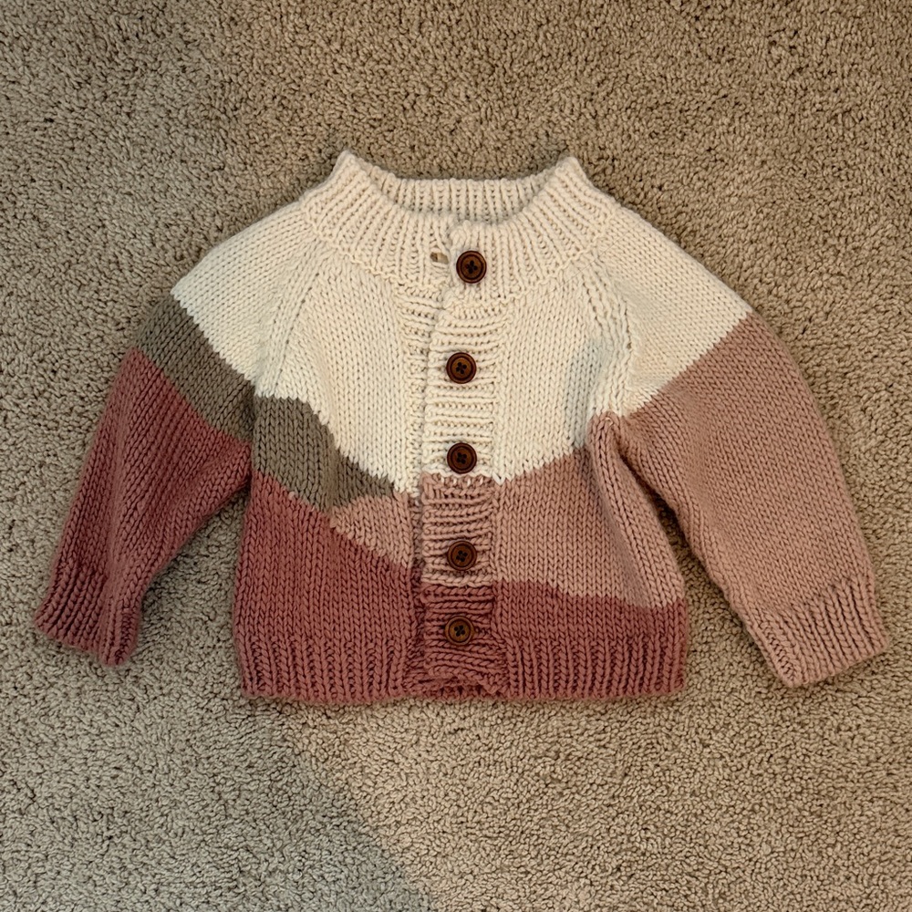 12-24 Month The Blueberry Hill Knit Sweater. NWOT.